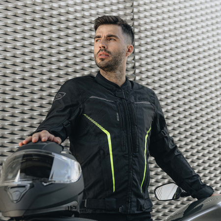Kurtka Ozone Delta IV Black/Fluo Yellow