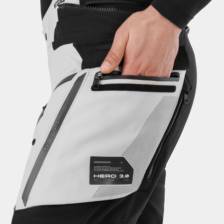 Spodnie motocyklowe Shima Hero 3.0 G2 Grey/Black