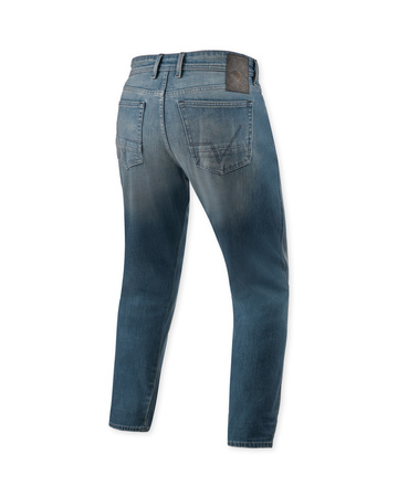 Jeansy motocyklowe Rev'it! Keegan Tapered Medium Blue Vintage
