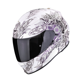 Kask motocyklowy Scorpion Exo-491 DREAM White-Chameleon