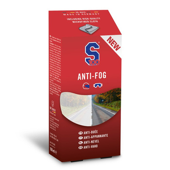 S100 Anti-Fog 100 ml + ściereczka z mikrofibry – płyn przeciw parowaniu wizjera