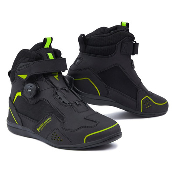 Buty motocyklowe Rebelhorn Spark II Black/Fluo Yellow