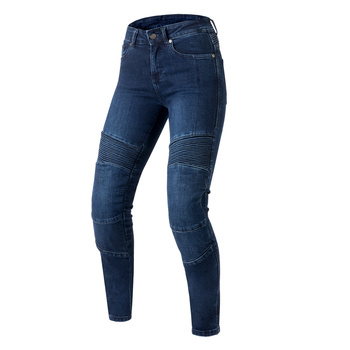 Jeansy motocyklowe Ozone Agness II Lady Blue