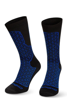Skarpety kompresyjne Spaio Breeze Black/Royal Blue