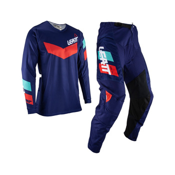 Komplet Leatt koszulka + spodnie Moto Ride Kit 3.5 Royal