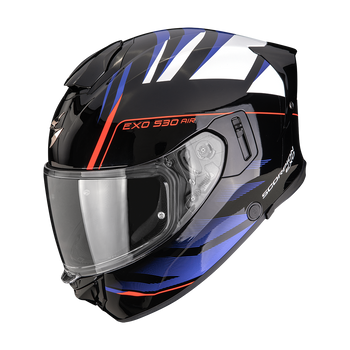 Kask Scorpion Exo-530 Air Tigris Black-Blue-White