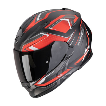 Kask Scorpion Exo-491 ZUMO Matt Black-Red