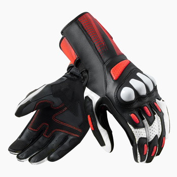 Rękawice Rev'it! Metis 2 Black-Neon Red