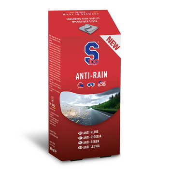 S100 Anti-Rain 100 ml + ściereczka z mikrofibry – wycieraczka w sprayu