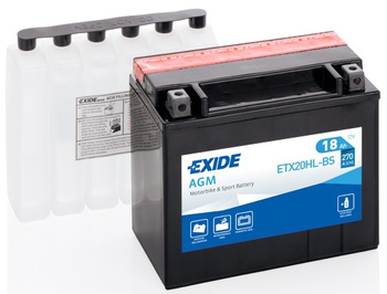 Akumulator bezobsługowy EXIDE 12V 18Ah ETX20HL-BS