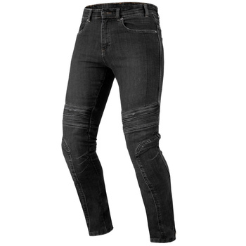 Jeansy motocyklowe Ozone Hornet II Washed Black