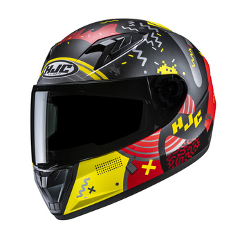 Kask HJC Y10 Junior Mika Black Yellow