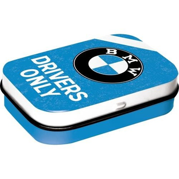 Miętówki BMW Drivers only niebieskie