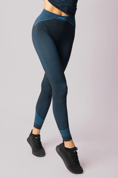 Damskie legginsy Spaio Breeze Black/Blue