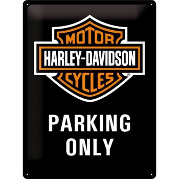 Plakat metalowy 30x40 Harley-Davidson Parking only