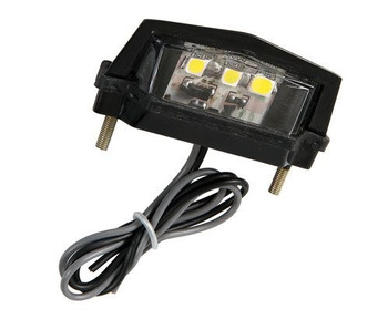 LAMPA 3 punktowe oświetlenie tablicy rejestracyjnej LED SMD
