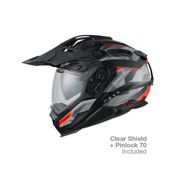 Kask NEXX X.WED 3 Trailmania Grey/Red MT