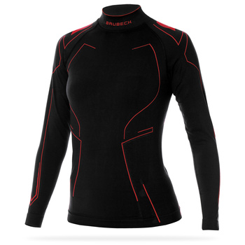 Bluza damska Brubeck Cooler czerwony