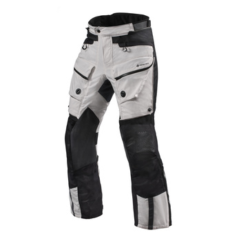 Spodnie motocyklowe Rev'it! Defender 3 GTX Silver-Black
