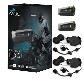 Interkom Cardo Packtalk Edge Duo JBL zestaw na 2 kaski